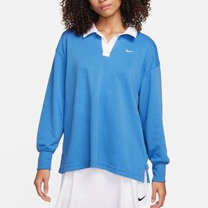 Nike Sportswear Essential Oversized Long Sleeve Polo